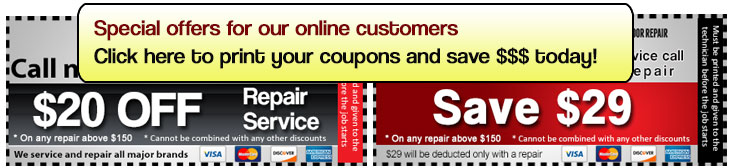 Our service coupon in Auburn